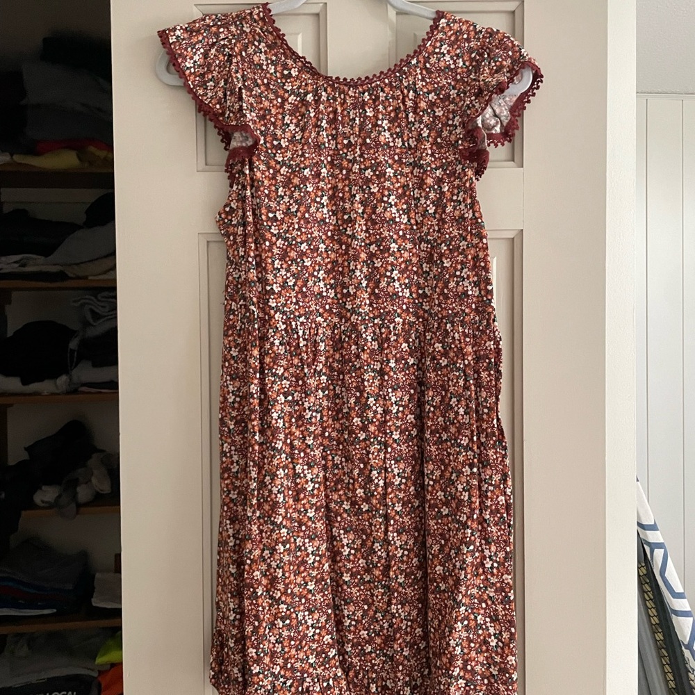 Floral babydoll dress